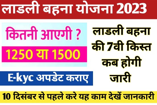 Ladli Behna Yojana 7th Kist